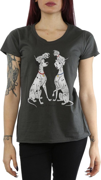 Immagine prodotto 101 Dalmatians Pongo And Perdita Maglietta Donna (XXL)