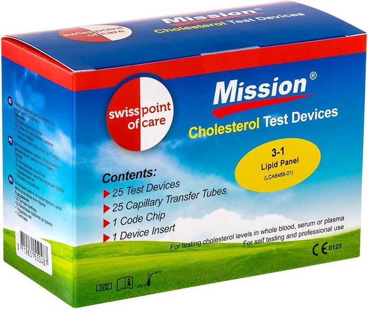 Produktbild Mission Cholesterin Teststreifen (Cholesterinmessgerät)