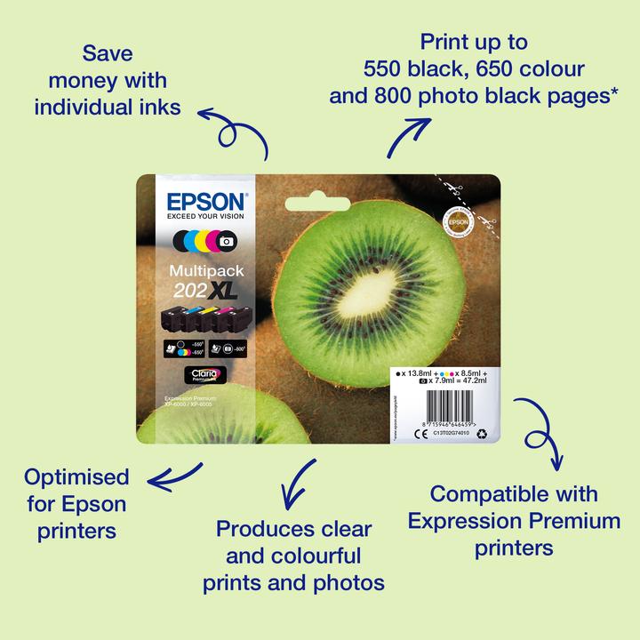 Actual product image Epson 202XL Claria Premium (M)