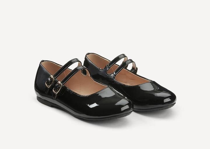 La Redoute Collections Lack-Babes mit doppeltem Riemen