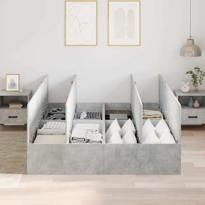 Actual product image vidaXL Aufbewahrungsbettgestell (150 x 200 cm)