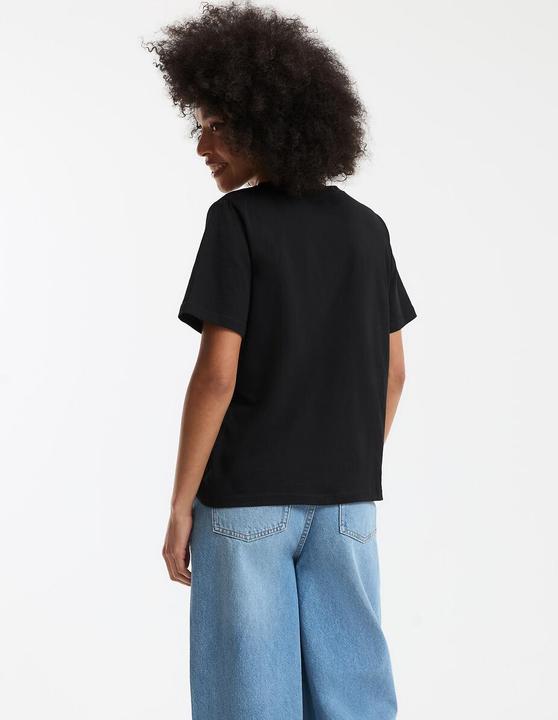 Actual product image La Redoute Collections T-Shirt mit V-Ausschnitt (L)