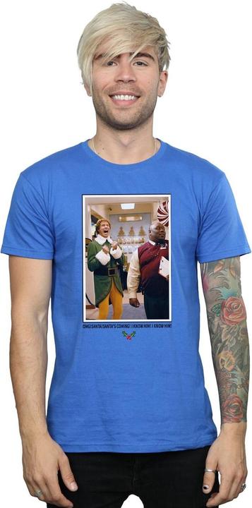 Immagine prodotto Elf OMG Santa Photo Maglietta Uomo (5XL)