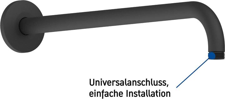 Actual product image Duravit Shower arm rd Ros 410mm Connection size DN 15 sw ma