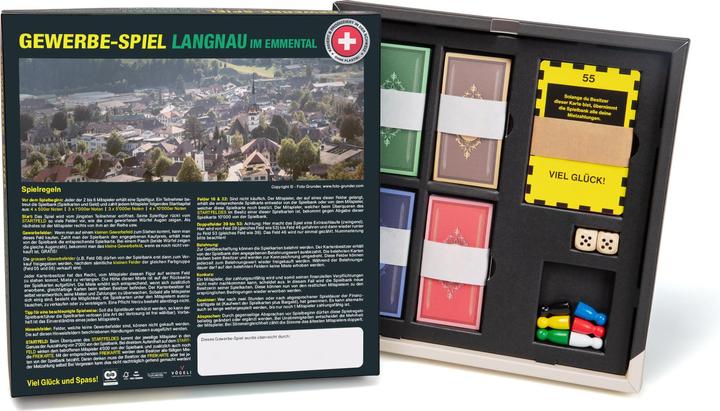 Gewerbe-Spiel Board game LANGNAU i.E. BE (German)