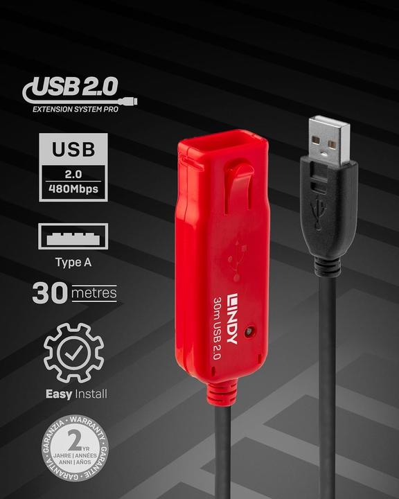 Immagine prodotto Lindy Estensione attiva USB 2.0 (USB 2.0)