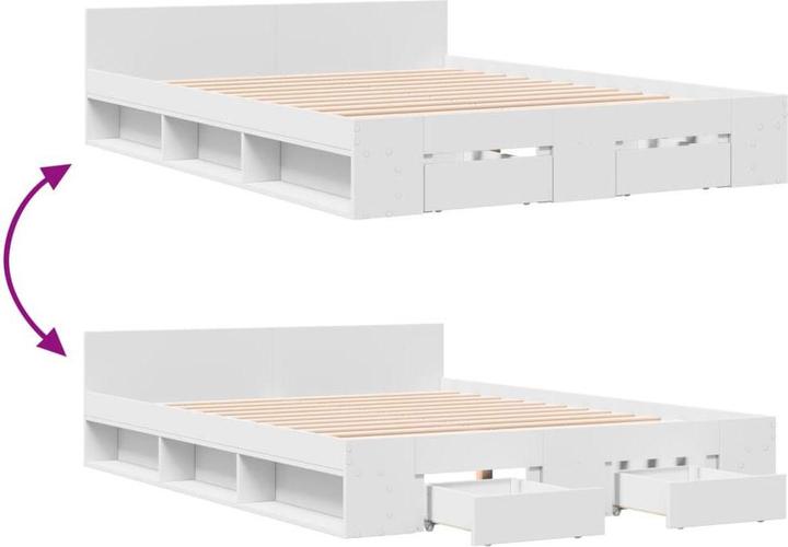 Image du produit vidaXL Bettgestell (120 x 200 cm)