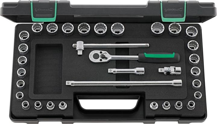 Immagine prodotto Stahlwille 45ma/28/5 set di chiavi a bussola 3/8" quadrate (10 mm, 14 mm, 17 mm, 21 mm, 13 mm, 19 mm, 16 mm, 12 mm, 15 mm, 20 mm, 11 mm, 18 mm, 22 mm)