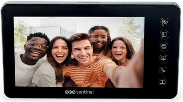 Produktbild SCS Sentinel Video-Intercom mit LCD-Scherm, Nachtsicht, Tür- und Toröffner, einfache Installation (Kabelgebunden)