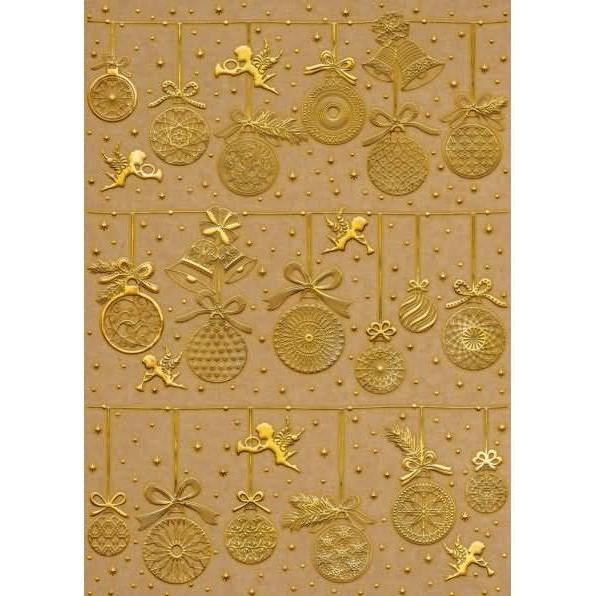 Ursus, Bastelpapier, Designkarton Weihnachten 250g/qm A4 VE=5 Blatt Motiv 1 (1 x)