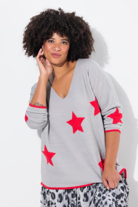 Produktbild Angel of Style Pullover, oversized, Sterne, Langarm (56)