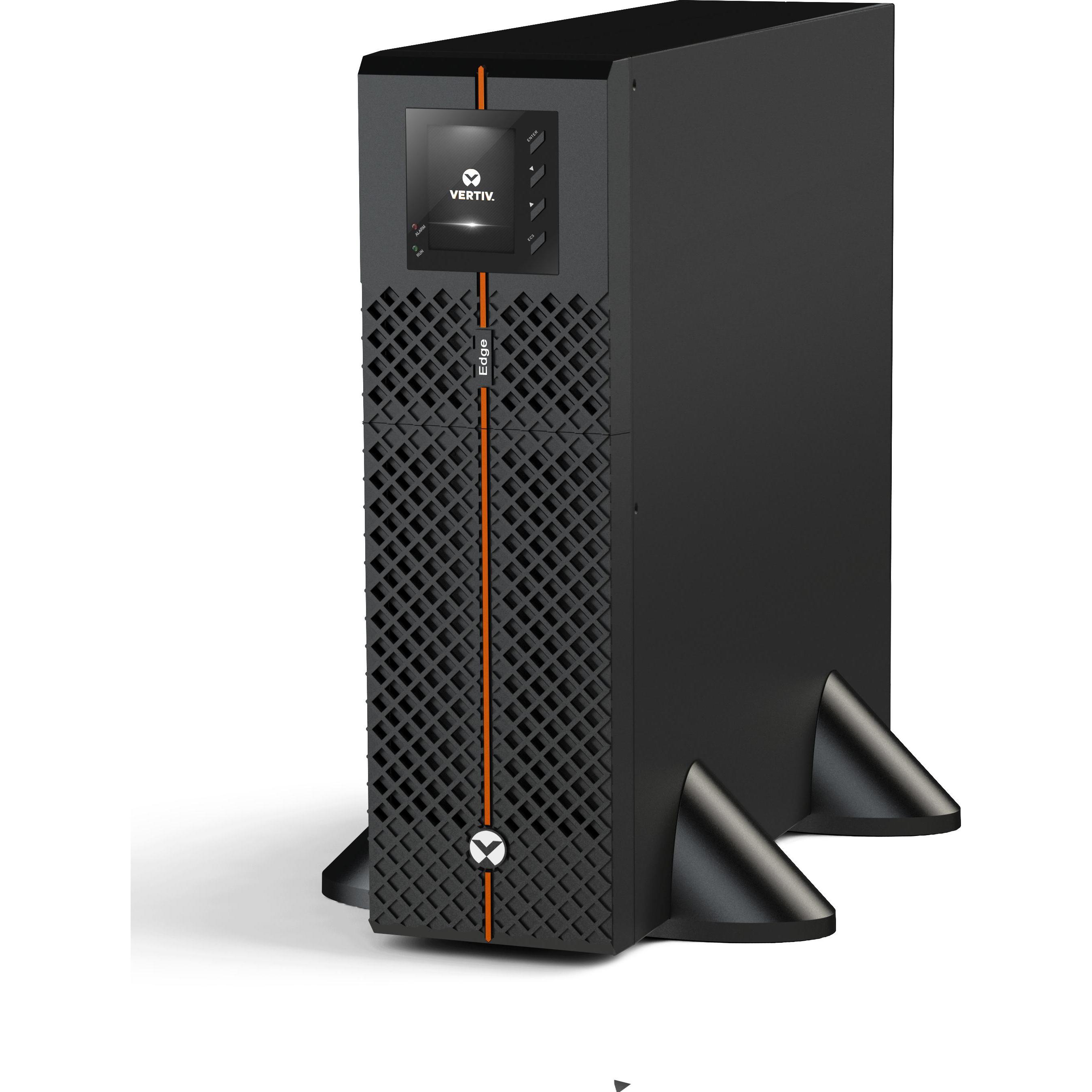 Vertiv EDGE UPS 3000VA/2700W 3U Rack/Tower IntelliSlot port (2700 VA, 2700 W, Line-Interaktiv USV), USV