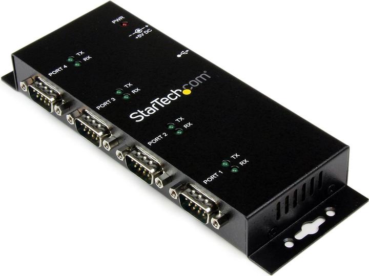 Produktbild StarTech 4 Port USB Serial Adapter (USB-A, 4 Ports)