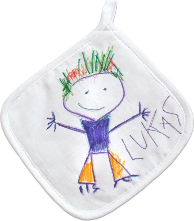 Produktbild Creativ Company Topflappen weiss (Baumwolle, Polyester)