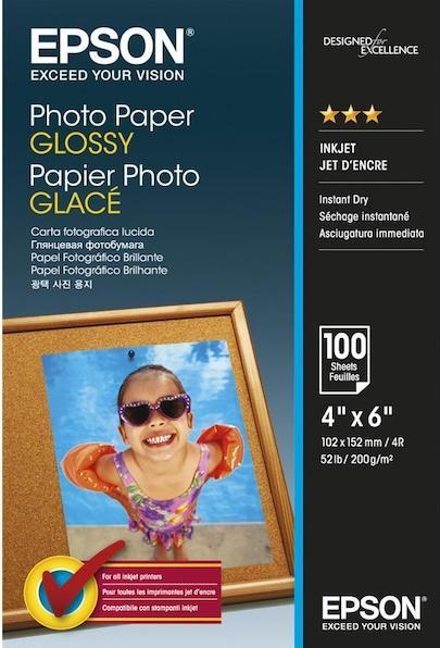 Produktbild Epson Photo Paper Glossy 10x15cm (10x15 cm)