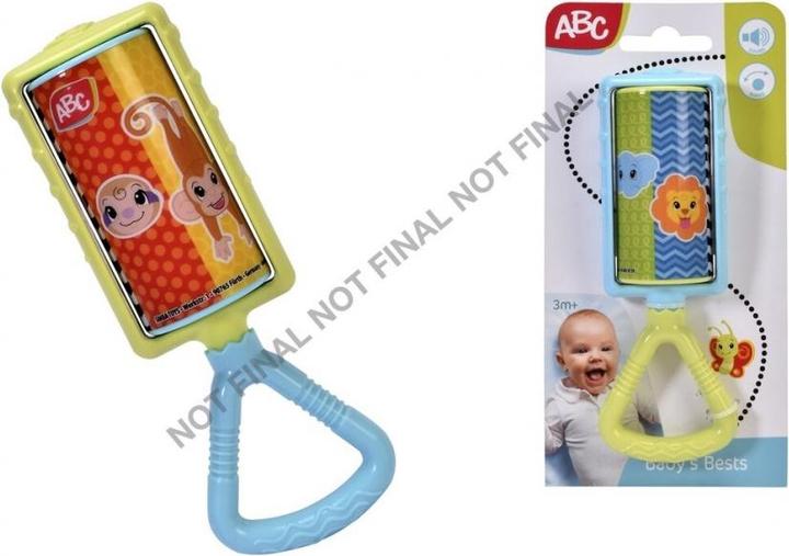 Actual product image Simba ABC rotating sound rattle, 2-sort. (German)