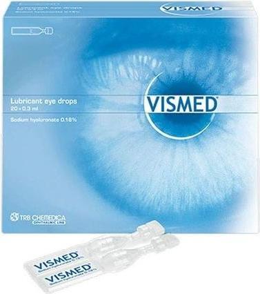 Image du produit Vismed Lubrifiant pour les yeux 20 unités x 0,3ml (0.30 ml, Solution de gouttes pour les yeux)