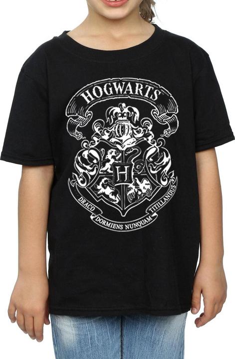 Produktbild Mädchen Hogwarts Wappen TShirt aus Baumwolle (152, 158)