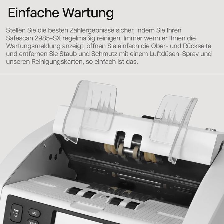 Actual product image Safescan 2985-SX (Bank note counter)