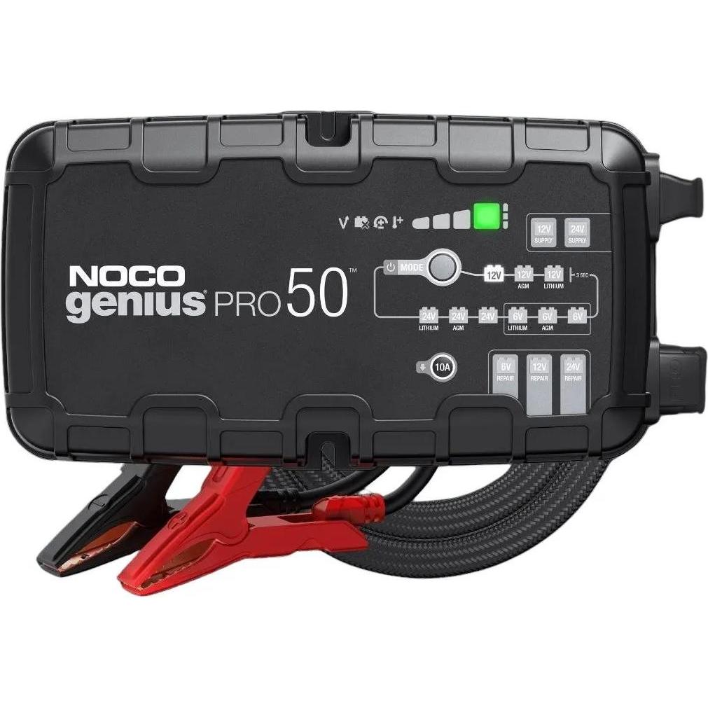 Noco, Caricabatterie per auto, Geniuspro50 (12V, 6V, 24V, 25 A)