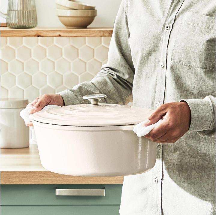 Produktbild Tefal LOV Bräter (34 cm, Bräter + Schmortopf, Kochtopf, Gusseisen)