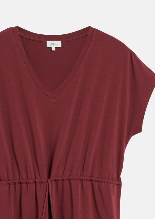 Image du produit s.Oliver Jerseykleid in Midilänge mit Tunnelzug (48)