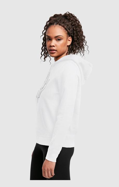 Produktbild Merchcode Ladies Peace - Scribble Hand White Basic Hoody - 111701 (M)