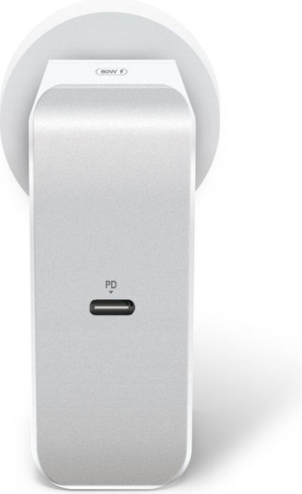 Actual product image Alogic Charger travel edition 4 plugs USB-C 2m cable white (60 W)