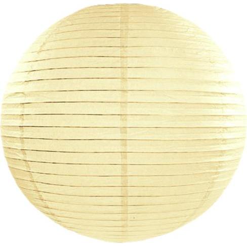 Partydeco Lampion Crème 35 cm