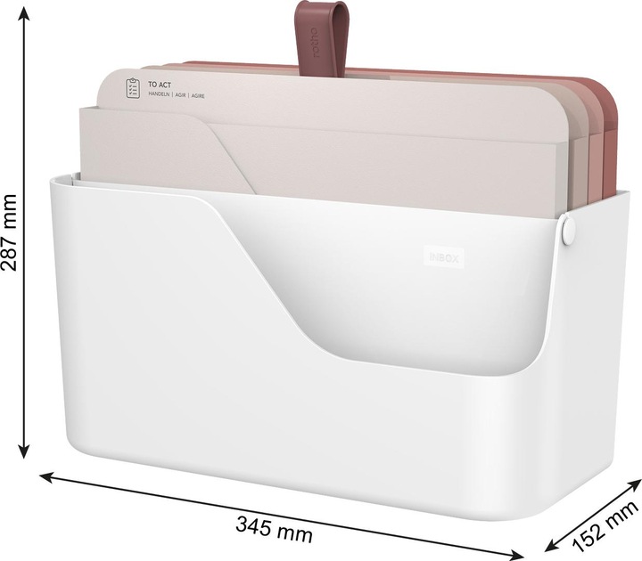 Actual product image Rotho My Paper (40 x 29 x 29.5 cm)