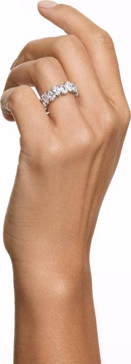 Image du produit Swarovski Matrix Vittore Ring Tropfenschliff Weiss Silber (58)