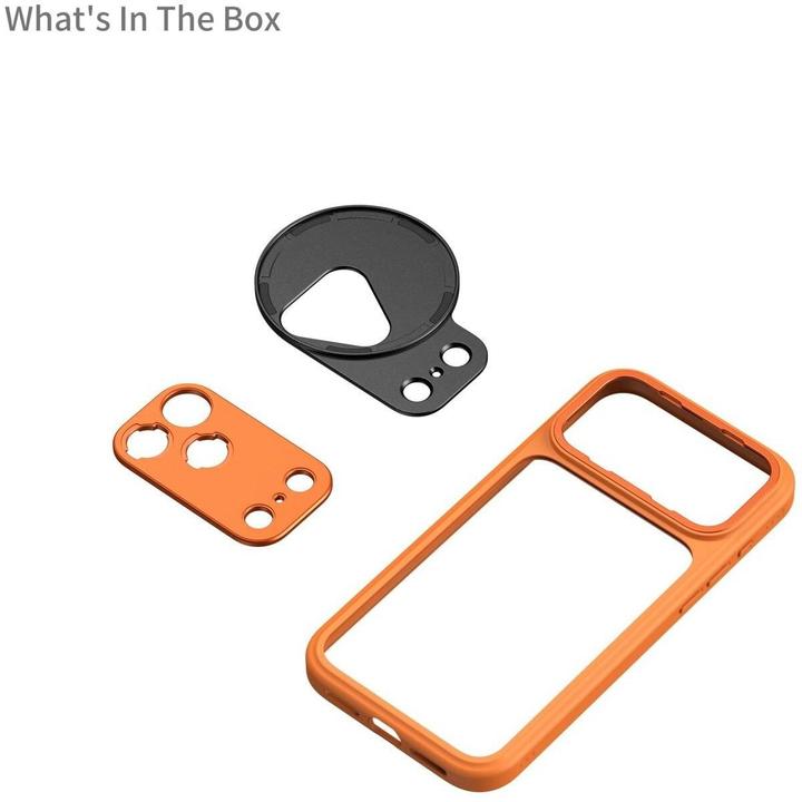 Image du produit SmallRig 5795 FilMov Lightweight Photography Bumper Case for iPhone 17 Pro Max (Orange) (Apple iPhone 17 Pro Max)