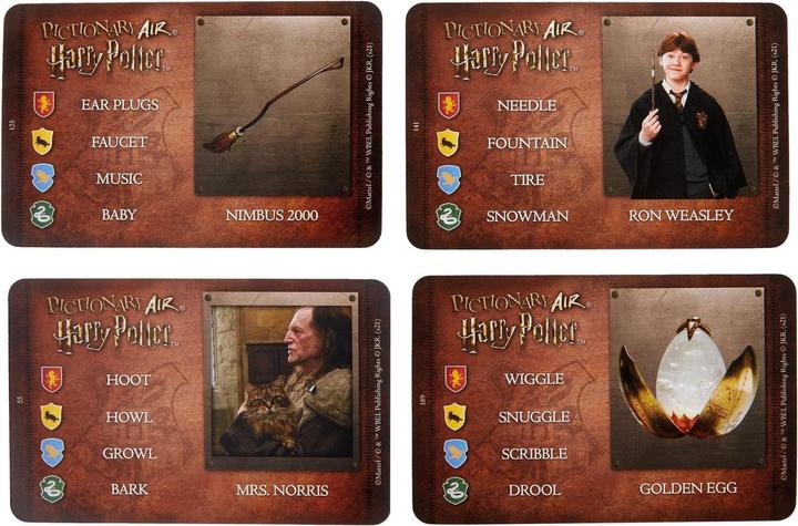 Actual product image Mattel Games Pictionary Air- Harry Potter (German)