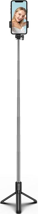 Produktbild Hurtel Selfie stick WHS1Y telescopic tripod 1m with phone holder - black