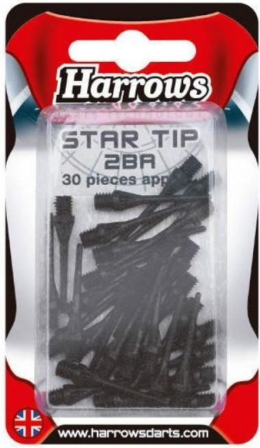 Image du produit Harrows Softip Pointes de fléchettes de rechange Star, 30 pièces