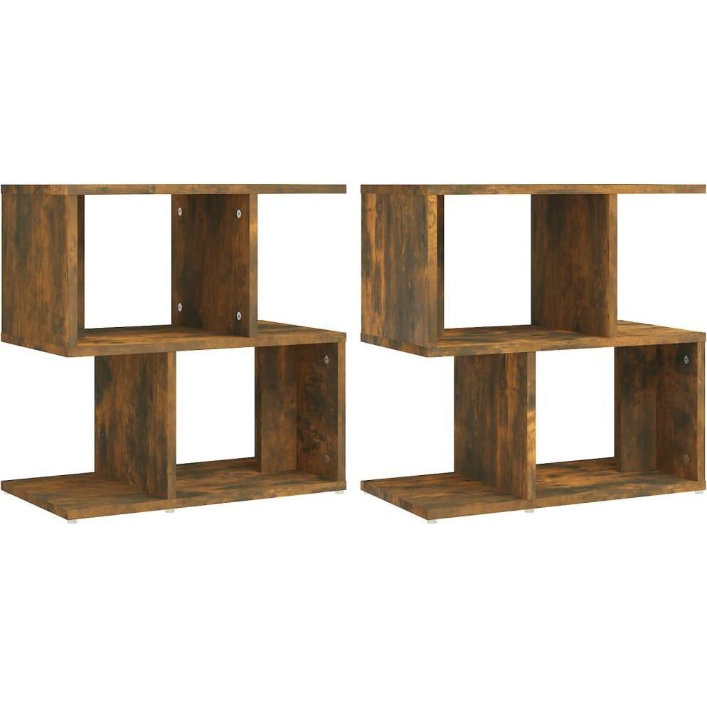 Vidaxl Braun Nachttisch, Nachttisch (50 X 30 X 51.50 Cm)