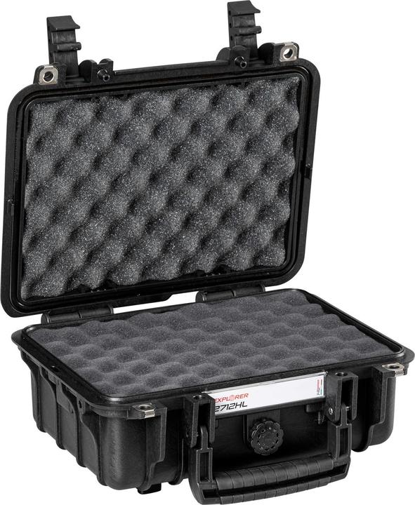 Actual product image Explorer Cases Outdoor case 27 cm long case, Black (W x H x D) 28 x 20 x 12 (6.60 l)