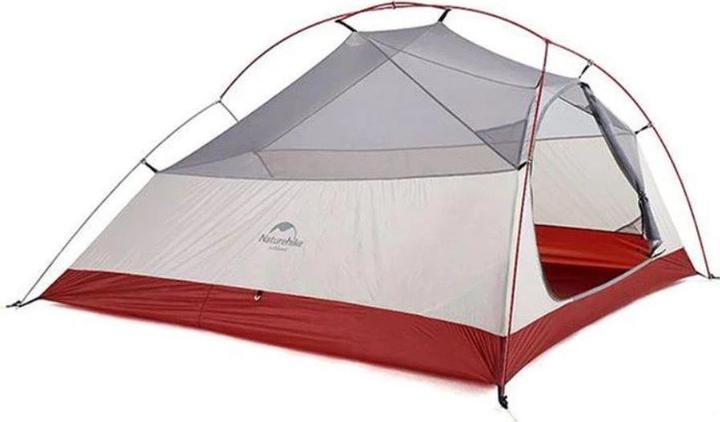 Produktbild Naturehike Cloud up 3 ultraleichtes Zelt für 3 PersonenHellgrau (Vorzelt, 2.12 kg, 3 Personen)
