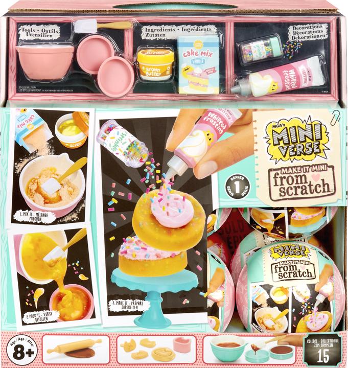 Actual product image MGA Make It Mini From Scratch in PDQ Series 1