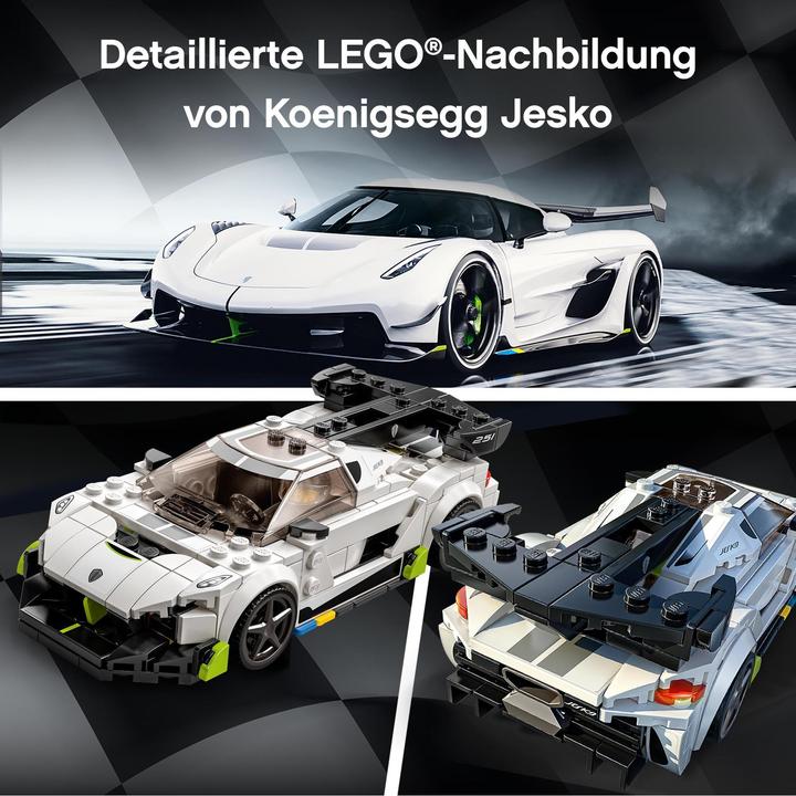 Image du produit LEGO Speed Champions 76900 Koenigsegg Jesko (76900, LEGO Speed Champions)