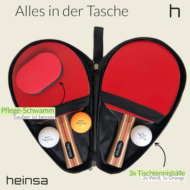 Image du produit Heinsa Tischtennisschläger-Set