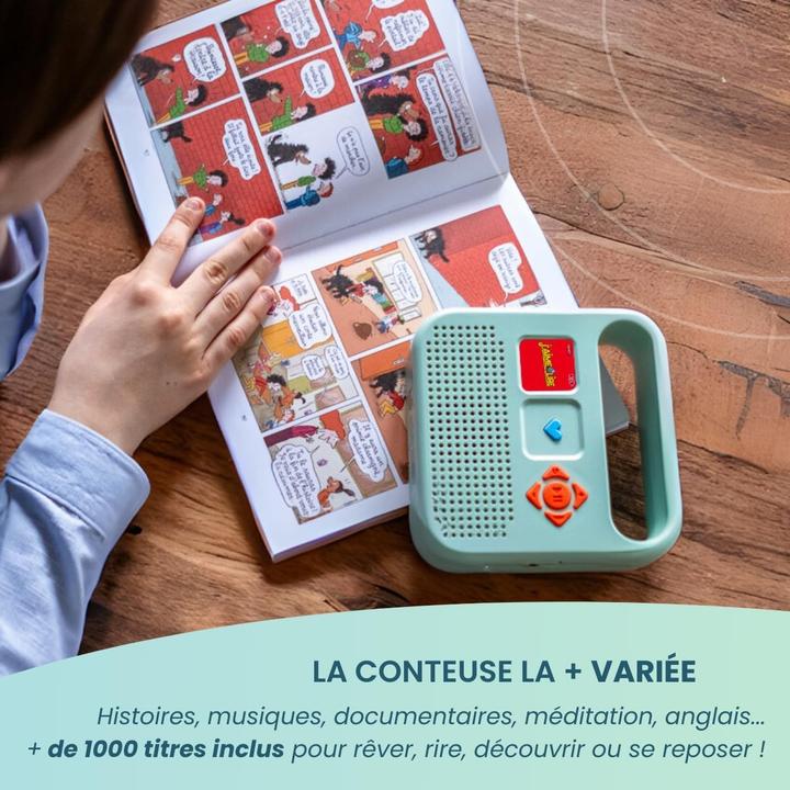 Immagine prodotto Merlin la Chouette Radio Enceinte Merlin vert amande