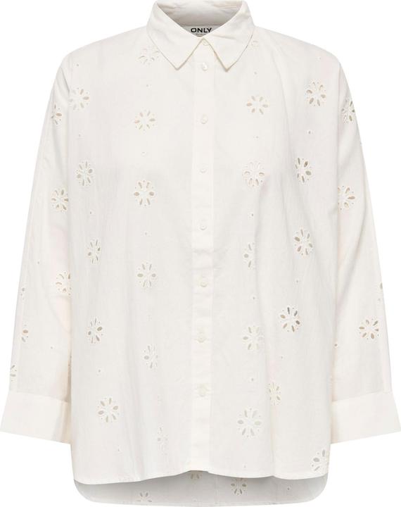 Produktbild Only Onlnew Lina Grace Ls Brod Angl Shirt Wvn (XS)