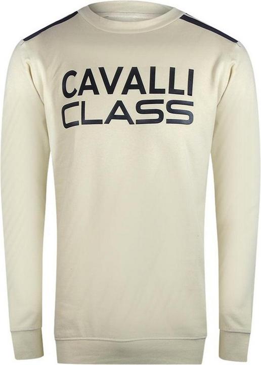 Actual product image Cavalli Class Mens Taped Shoulders Sweatshirt (L)