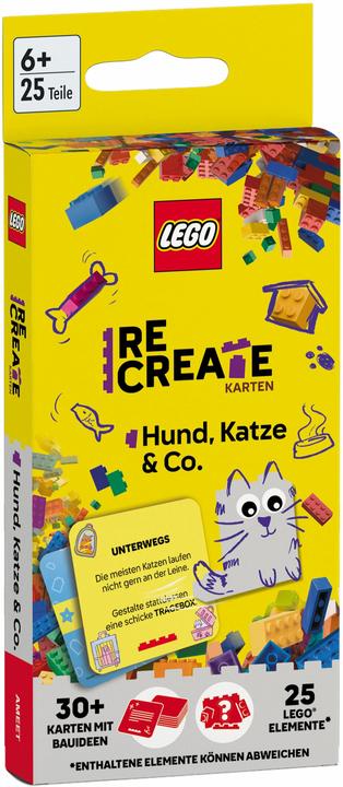LEGO® - ReCreate Karten - Hund, Katze & Co