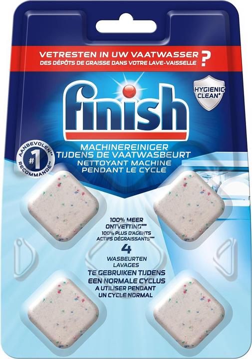 Immagine prodotto Finish Maschinenreiniger während der Wäsche - 4 Stück