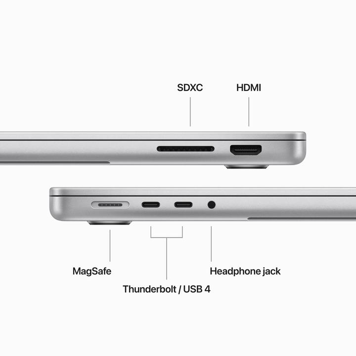 Immagine prodotto Apple MacBook Pro - Late 2023 (14", M3 Pro, 18 GB, 512 GB, DE)