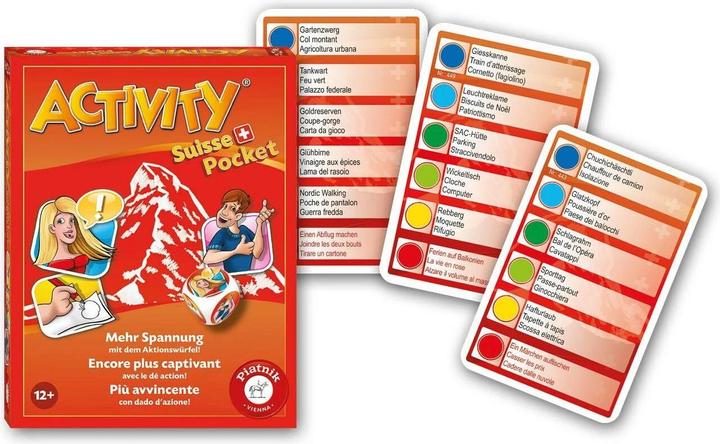Image du produit Piatnik Activity Suisse Pocket