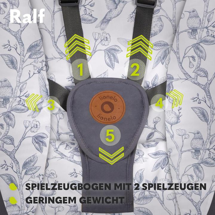 Image du produit Lionelo 2-in-1 Babywippe und Liegestuhl - Ralf