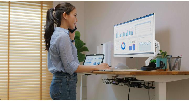 Produktbild BenQ Ergo Arm BSH02 (Tisch, 45", 20 kg)